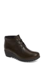 Women's Wolky 'dusty' Hidden Wedge Bootie -10.5us / 42eu - Green