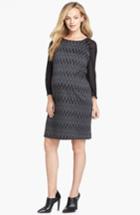 Women's Maternal America Chiffon Sleeve Maternity Dress