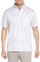 Men's Peter Millar Crown Cool Polo - White