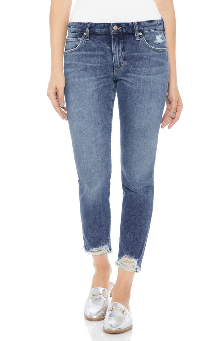 Women's Joe's Smith Distressed Crop Straight Leg Jeans
