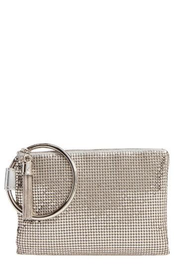 Whiting & Davis Bangle Wristlet - Metallic