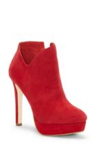 Women's Jessica Simpson Rivera Platform Bootie .5 M - Red