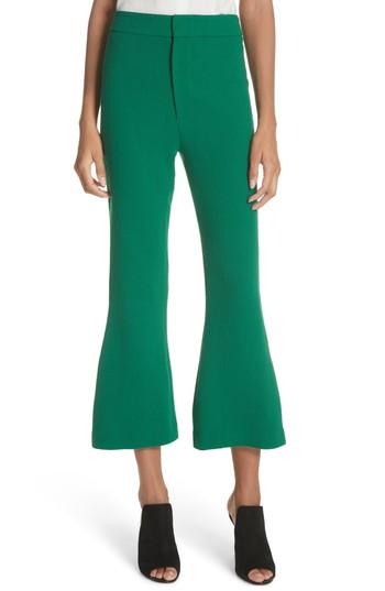 Women's Smythe Crop Flare Pants - Green