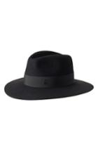 Women's Maison Michel Henrietta Fur Felt Hat - Black