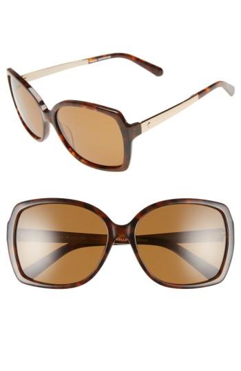 Women's Kate Spade New York 'darilynn' 58mm Polarized Sunglasses -