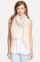 Women's Nordstrom Cashmere & Silk Wrap, Size - Ivory
