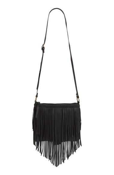 Junior Women's Bp. Layered Fringe Crossbody Bag -
