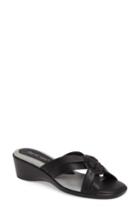 Women's David Tate Verona Sandal N - Black