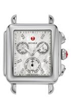 Women's Michele Deco Diamond Dial Watch Case, 33mm X 35mm