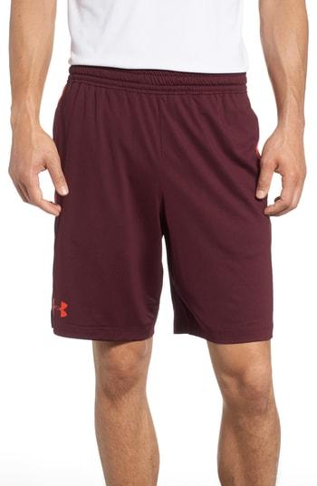Men's Under Armour Mk1 Shorts - Burgundy