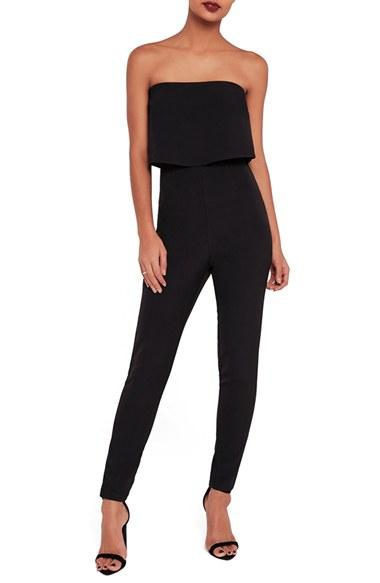 Women's Missguided Strapless Jumpsuit