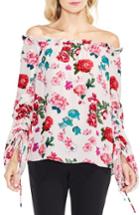 Women's Vince Camuto Off The Shoulder Floral Heirloom Top - Pink