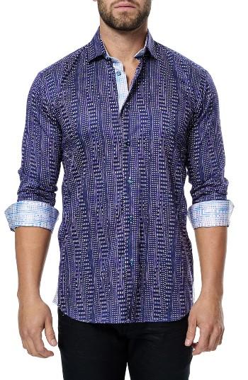 Men's Maceoo Purple Drive Sport Shirt