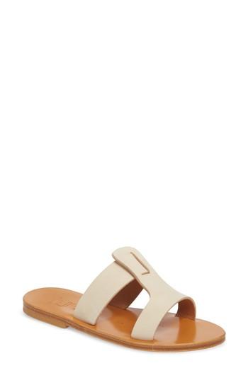 Women's K. Jacques St. Tropez Slide Sandal Us / 36eu - Beige
