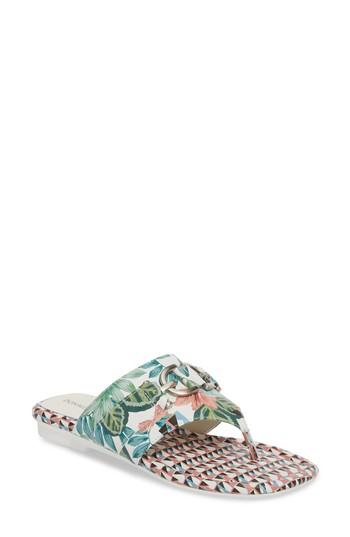 Women's Donald Pliner Kent Sandal M - Blue/green