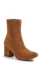 Women's Free People Cecile Block Heel Bootie -9.5us / 40eu - Brown