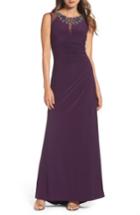 Women's Vince Camuto Embellished Gown - Purple