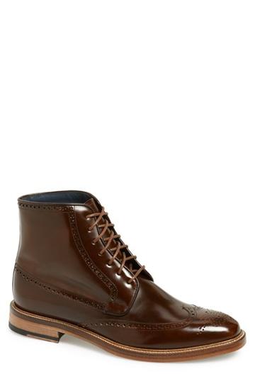 Men's Boga 'bossman' Wingtip Boot M - Brown