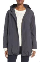 Women's Eileen Fisher Organic Cotton & Nylon Hooded Jacket