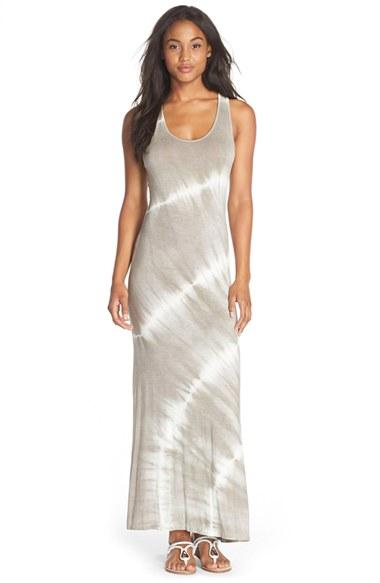 Women's Fraiche By J Tie Dye Racerback Maxi Dress