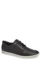 Men's Ecco 'collin' Nautical Sneaker -6.5us / 40eu - Black