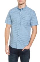 Men's Hurley Brooks Woven Shirt, Size - Blue
