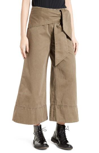 Women's Cinq A Sept Knox Cotton Culottes