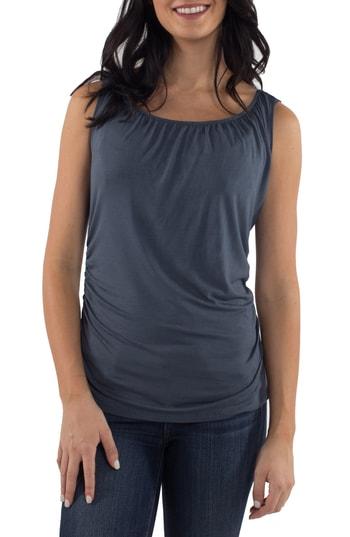 Women's Udderly Hot Mama Taylor Maternity/nursing Tank Top - Grey