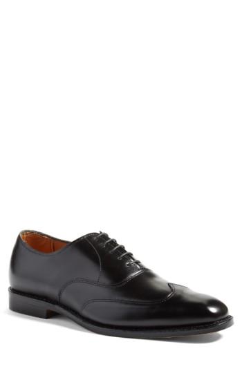 Men's Allen Edmonds 'washington Square' Wingtip .5 Eee - Black