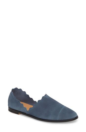 Women's Klub Nico Georgette D'orsay Flat M - Blue