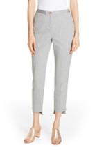 Women's Ted Baker London Ted Working Title Daizit Skinny Crop Pants - Grey