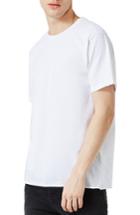 Men's Topman Raw Edge T-shirt - White