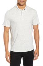 Men's Zachary Prell Cadler Heather Polo, Size - White