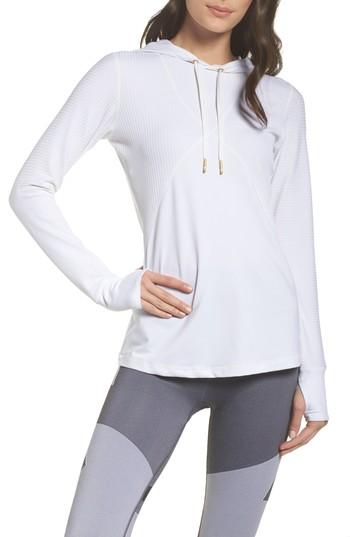 Women's Alala Flyweight Hoodie - White