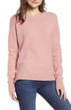 Women's J.crew Supersoft Oversize Crewneck Sweater - Pink