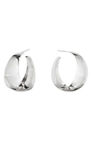 Women's Lana Jewelry Small Graduating Curve Hoop Earrings