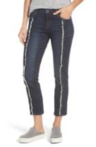 Women's Kut From The Kloth Reese Frayed Seam Ankle Straight Jeans