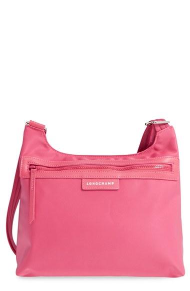 Longchamp 'le Pliage Neo' Nylon Crossbody Bag - Pink