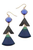 Women's Nakamol Design Triangle Drop Earrings