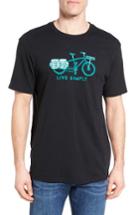 Men's Patagonia Live Simply Graphic T-shirt - Black