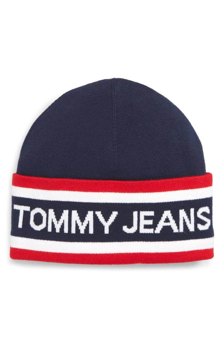 Women's Tommy Jeans Heritage Beanie - Blue