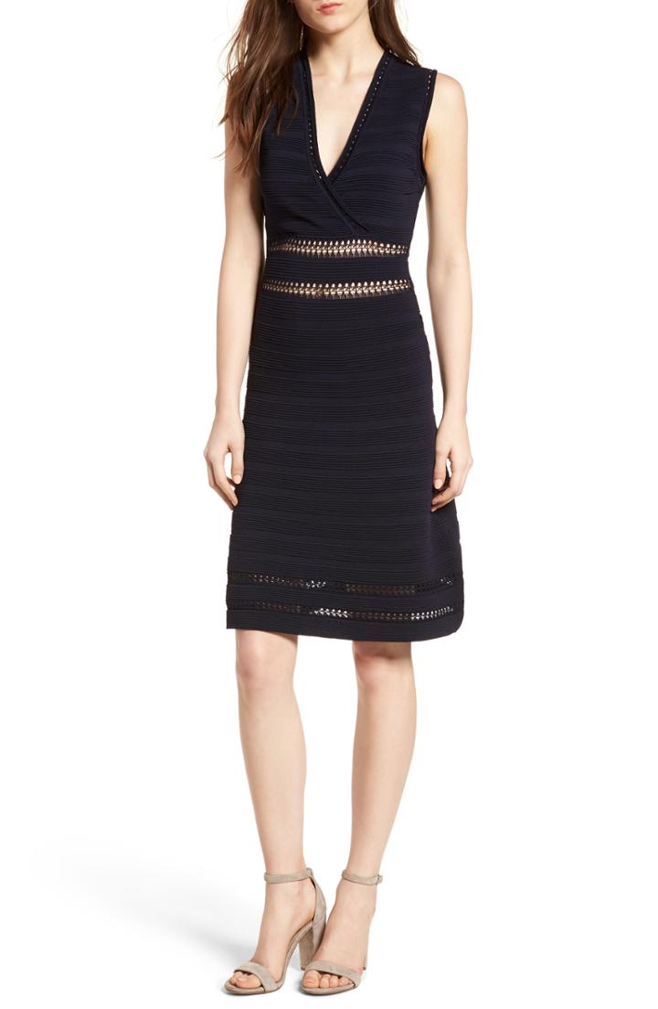 Women's Cupcakes And Cashmere Gem Fit & Flare Dress