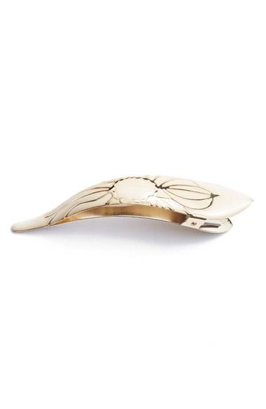 Ficcare 'maximus Lotus' Hair Clip - Ivory