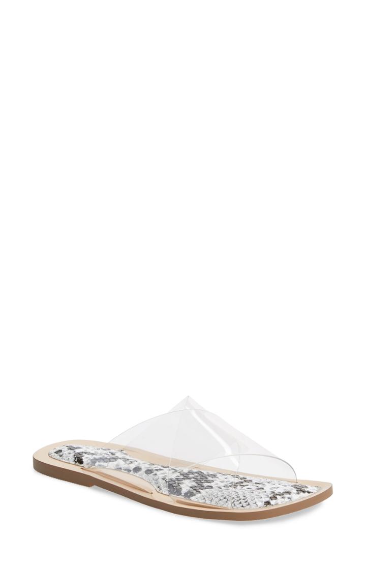 Women's Jeffrey Campbell Cleah Slide Sandal M - White