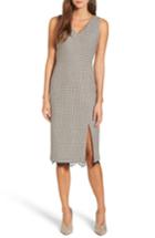 Women's Emerson Rose Houndstooth Sheath Dress