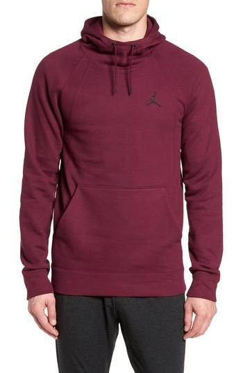 Men's Nike Jordan Sportswear Fleece Hoodie - Red
