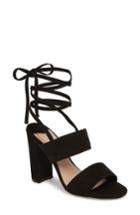 Women's Tony Bianco Kiko Ankle Tie Sandal M - Black