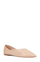 Women's Nine West Monika Skimmer Flat M - Beige