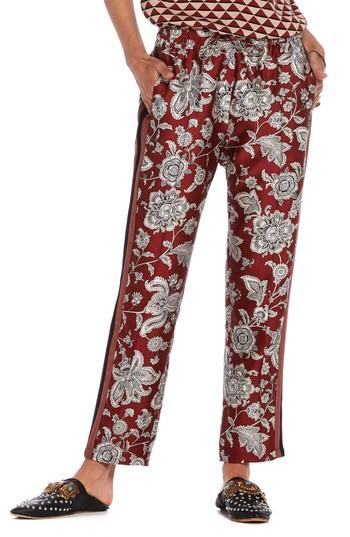 Women's Scotch & Soda Print Satin Pants - Pink