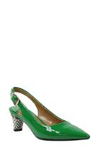 Women's J. Renee Mayetta Slingback Pump M - Green
